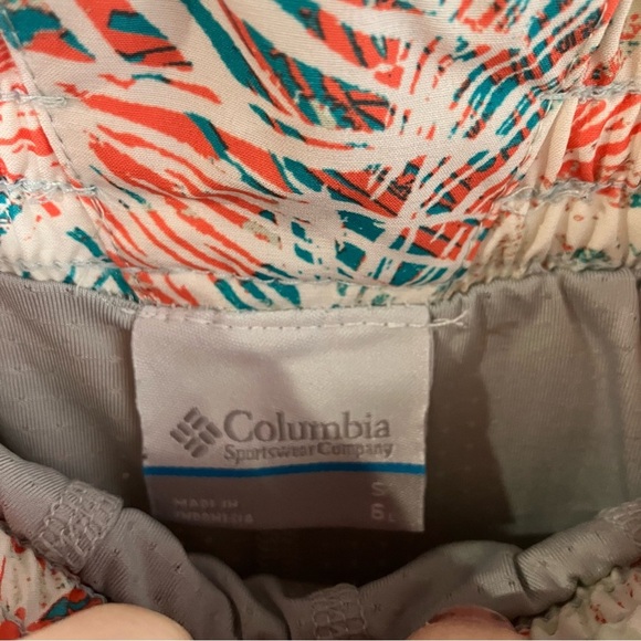 Columbia super slack tide hybrid water short tropical print men’s size small 6”L - Picture 6 of 7